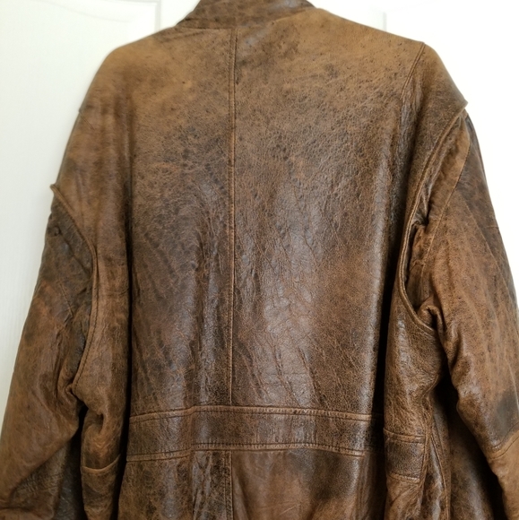 Men's John Baner Genuine Leather Jacket - Picture 2 of 8